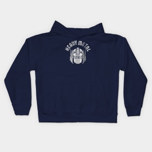 HEAVY METAL OPTIMUS - Faux silver Kids Hoodie